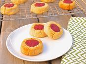Paleo Raspberry Thumb Print Cookies (Paleo, SCD, GAPS, Grain Free)
