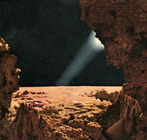Hole in the Moon by Chesley Bonestell