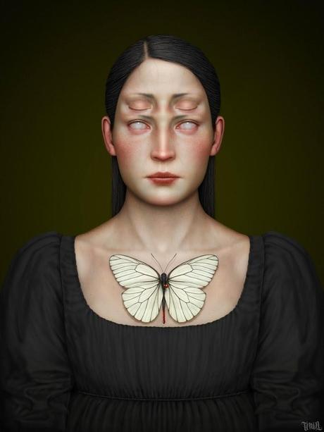 Weirdly surreal - Shockingly haunted - Adult symbolism world of Art of Tenia