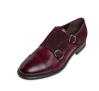 Double Monk, All Ways Cool:  Fratelli Rossetti Brushed Leather & Suede Monk Strap Shoes