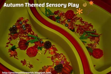  autumn themed sensory play