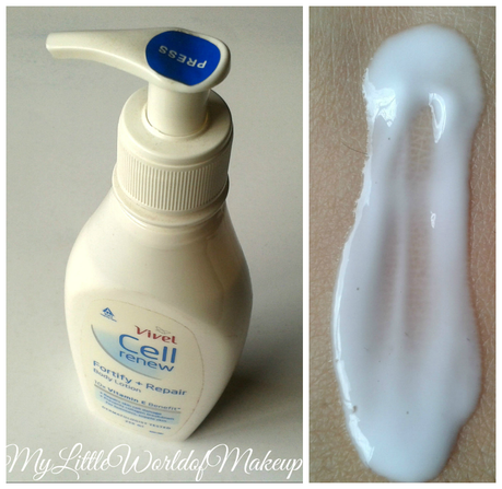 Vivel Cell Renew Fortify + Repair Body Lotion Review