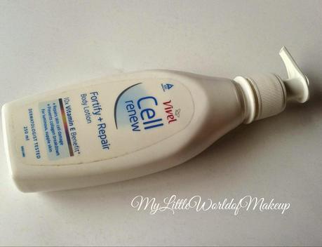 Vivel Cell Renew Fortify + Repair Body Lotion Review
