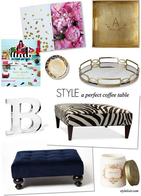 STYLE a perfect coffee table Dress Your Nest: Style A Perfect Coffee Table