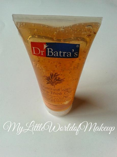 Dr. Batra's Face Wash enriched with Tea Tree Oil Review