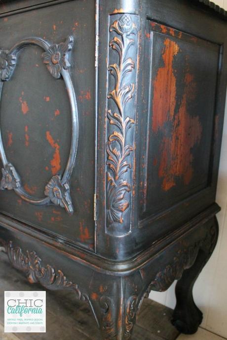 Milk Paint Buffet by Chic California