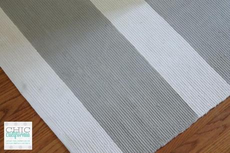 finished rug