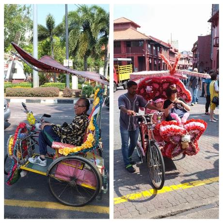 melaka trishaws