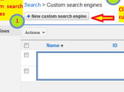 Setup Google Custom Search Engine