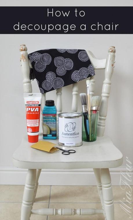 How to Decoupage a Chair