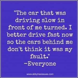 Thoughts Everyone Has While Driving