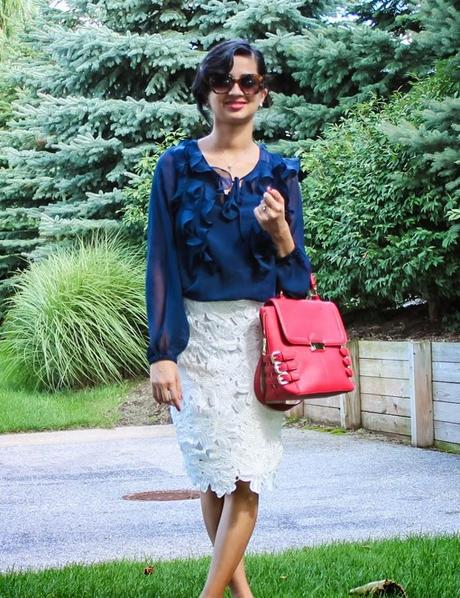 OOTD: Ladylike Ruffles