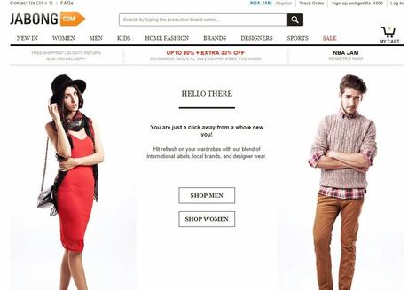 Shopping Story with Jabong.com