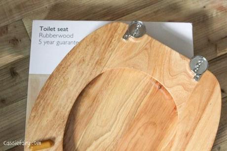 eco friendly rubberwood toilet seat-2