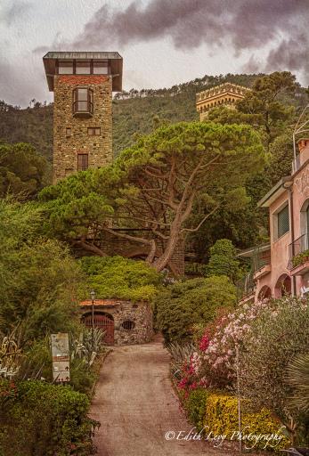 Monterosso, Cinque Terre, Italy, path, mountains, travel photography, fine art photography