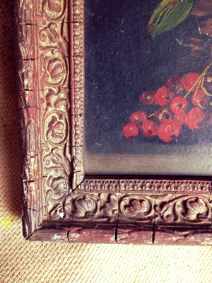 French Antique Painting 