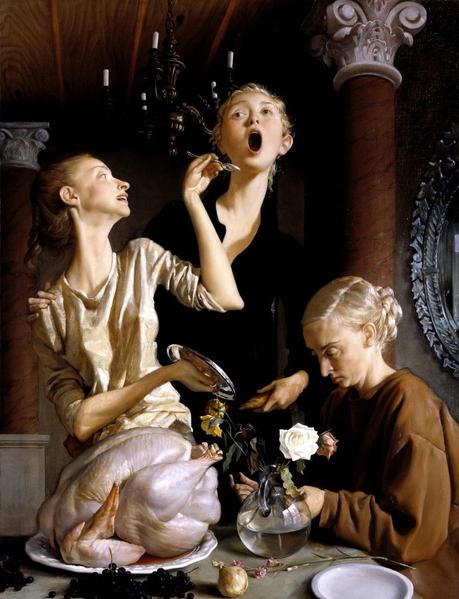 John Currin- Acción de Gracias