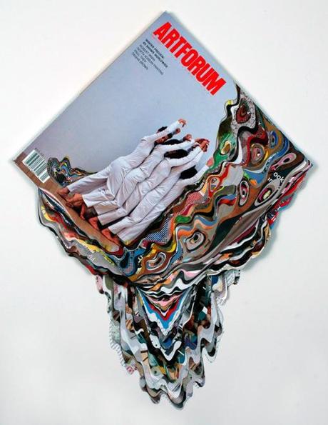 Top 10 Amazing Magazine Pages Carved into Art