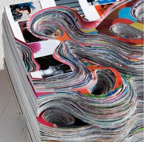 Top 10 Amazing Magazine Pages Carved into Art