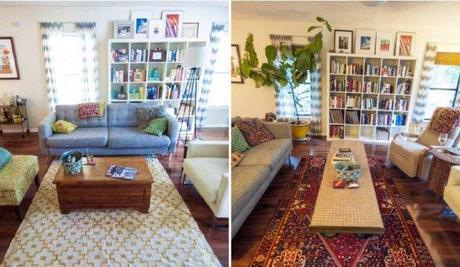 before and after turkish rug