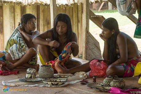Darien 6149 L Visiting an Embera Indian Village in Darien, Panama 