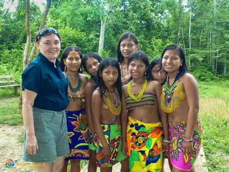 Darien 1010368 L Visiting an Embera Indian Village in Darien, Panama 