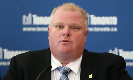 Toronto Mayor Rob Ford