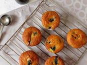 Eggless Blueberry Muffins