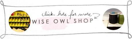 post footers wise owl shop Handmade: Wise Owl Shop