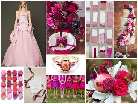 Fall Berry Hued Wedding Inspiration