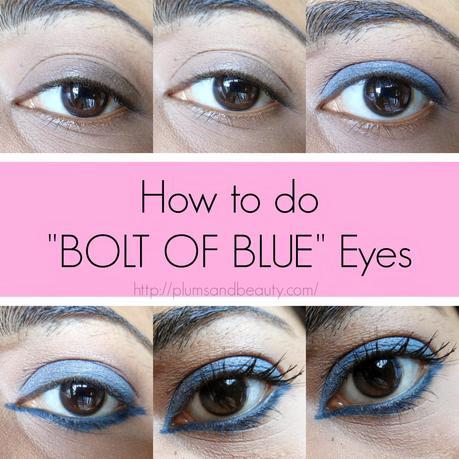 How to do a Bolt of Blue Look (Picture Tutorial) How to do a Bolt of Blue Look (Picture Tutorial)