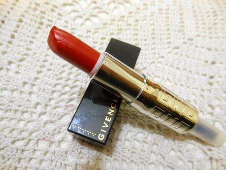 Givenchy Rouge Interdit Satin Lipstick Maharani Henna (41) : Review, Swatch, FOTD