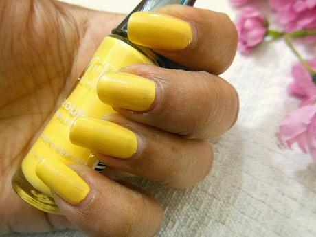 Lotus Herbals Color Dew Nail Polish : Lemon Tinge (77)