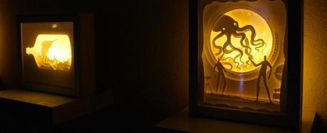 Amazing Backlit Paper Sculptures by Hari & Deepti