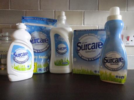 Surcare sensitive laundry range + details to become a Surcare tester