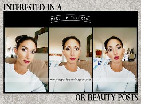 Makeup Tutorial Youtube videos or Beauty Blog via Cropped Stories