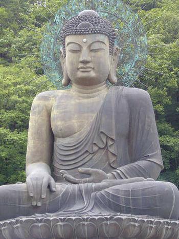 Budda Statue in Seorok Park., Korea