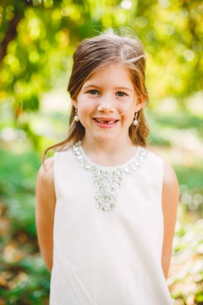 Chic Flower Girl Dress for Big Girls