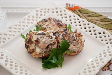 Mushroom Toast Appetizers