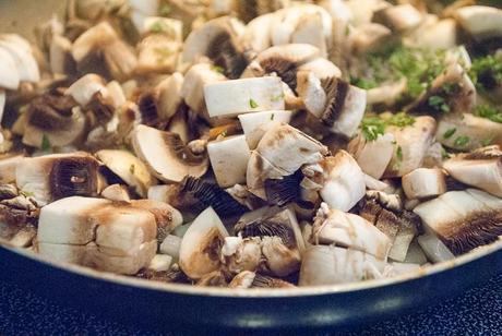 Mushroom Toast Appetizers