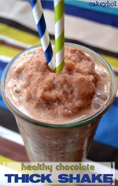 Healthy Chocolate Thick Shake