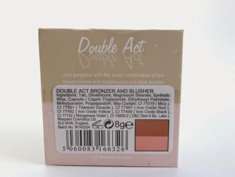 W7 Double Act Bronzer Blusher Duo Reviews & Swatches 