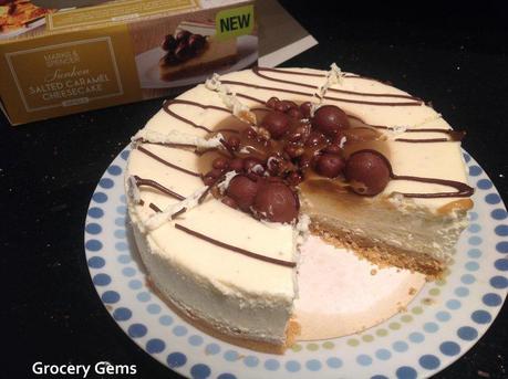 Marks and Spencer Salted Caramel Cheesecake