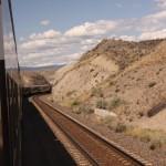 Riding the rails on the way to Kamloops