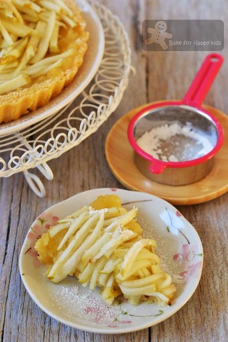 Triple Layered Apple Haystack Tart