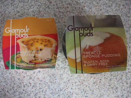 Glamour Puds: Treacle Sponge & Passionfruit Chiffon Pie (Gluten, Dairy & Soya Free) Review