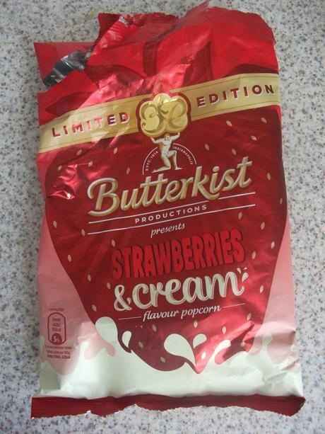 Butterkist Strawberries & Cream Flavour Popcorn Review
