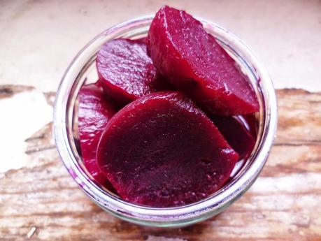 spiced pickled beetroot