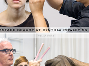 Backstage Beauty Cynthia Rowley Spring 2015