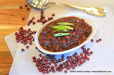 spiced & seasoned adzuki beans